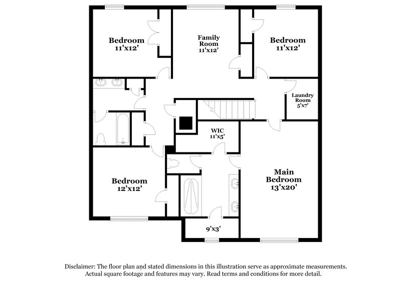 4,620/Mo, 2175 Ranch Side Rd Kissimmee, FL 34744 Floor Plan View 2