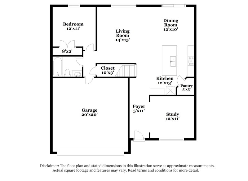 3,095/Mo, 1459 Bridge Brook Dr Kissimmee, FL 34744 Floor Plan View