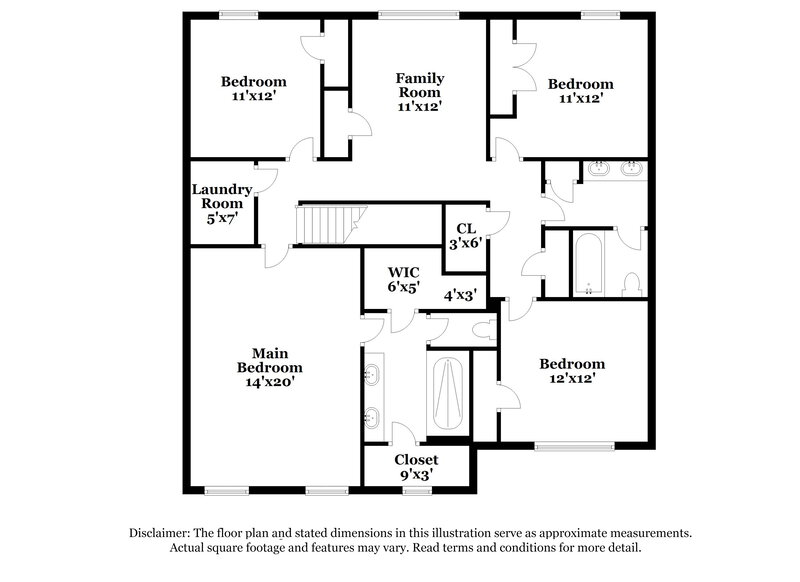 3,095/Mo, 1459 Bridge Brook Dr Kissimmee, FL 34744 Floor Plan View 2