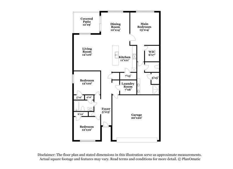 2,255/Mo, 3700 Holly Grove Ln Mount Dora, FL 32757 Floor Plan View