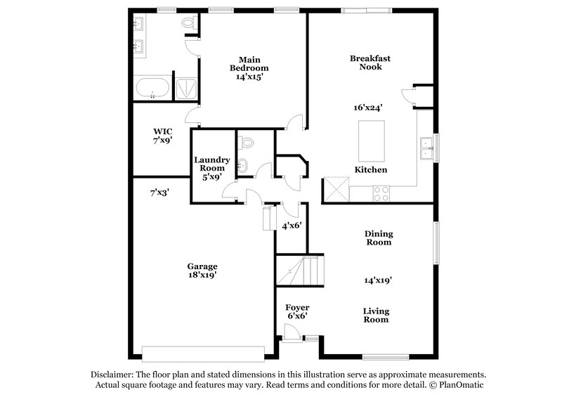 2,540/Mo, 316 Conch Key Way Sanford, FL 32771 Floorplan View