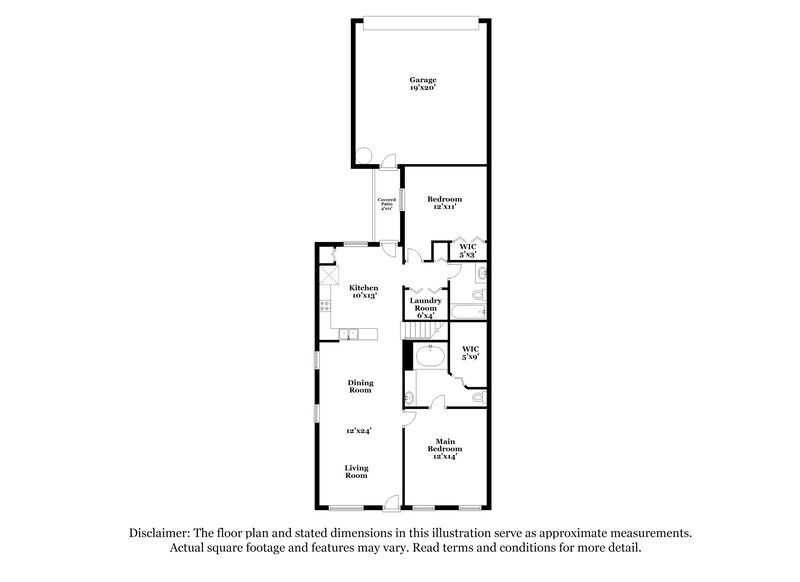 2,260/Mo, 14436 Chicora Crossing Blvd Orlando, FL 32828 Floor Plan View