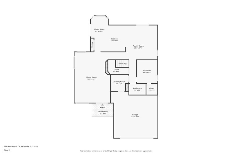 2,775/Mo, 671 Hardwood Cir Orlando, FL 32828 Floorplan View