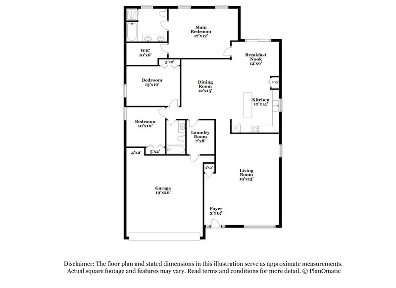 2,275/Mo, 209 Casa Marina Pl Sanford, FL 32771 Floor Plan View