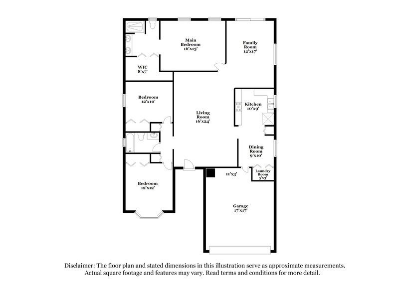 2,005/Mo, 2025 White Eagle St Clermont, FL 34714 Floor Plan View
