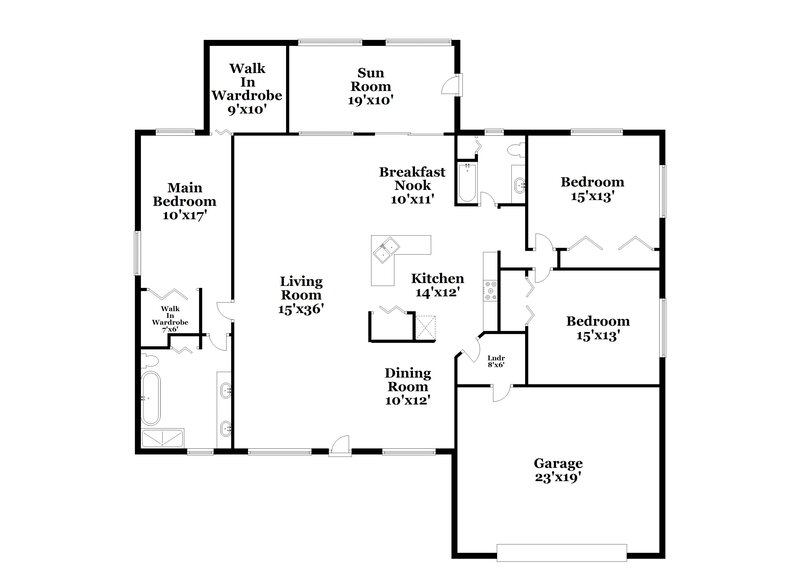 2,415/Mo, 1813 Imperial Palm Dr Apopka, FL 32712 Floorplan View