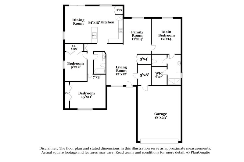 2,350/Mo, 12020 Woodglen Cir Clermont, FL 34711 Floor Plan View