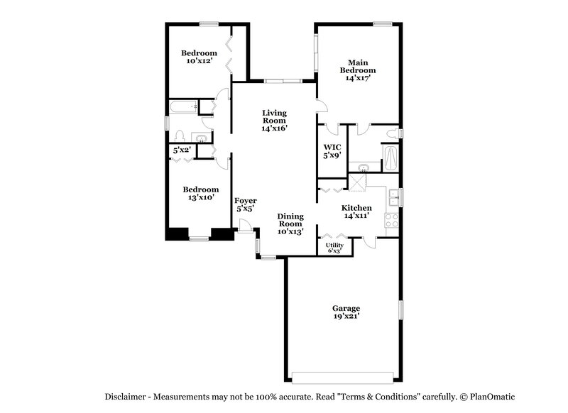 2,345/Mo, 1019 Henson Ct Oviedo, FL 32765 Floor Plan View
