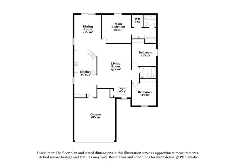 2,860/Mo, 16011 Chichester Ct Clermont, FL 34714 Floor Plan View