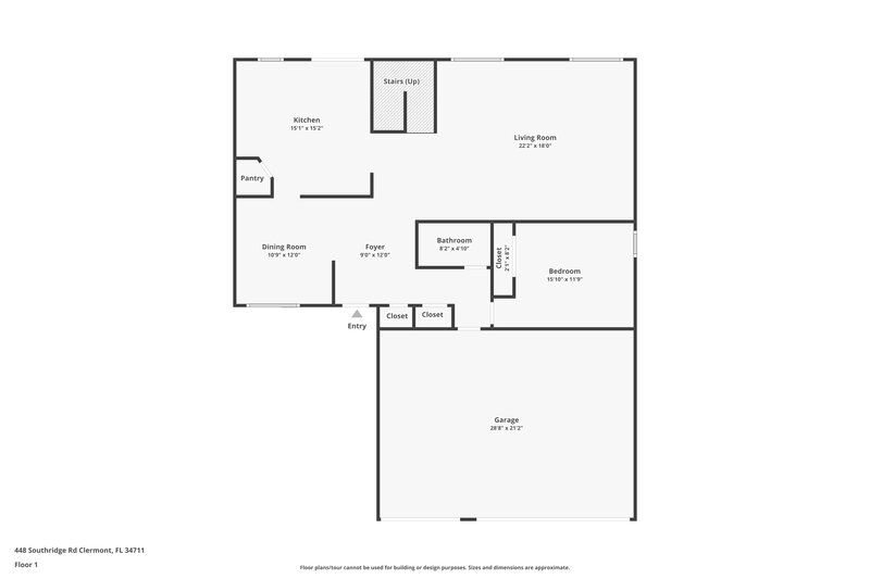 3,350/Mo, 448 Southridge Rd Clermont, FL 34711 Floor Plan View
