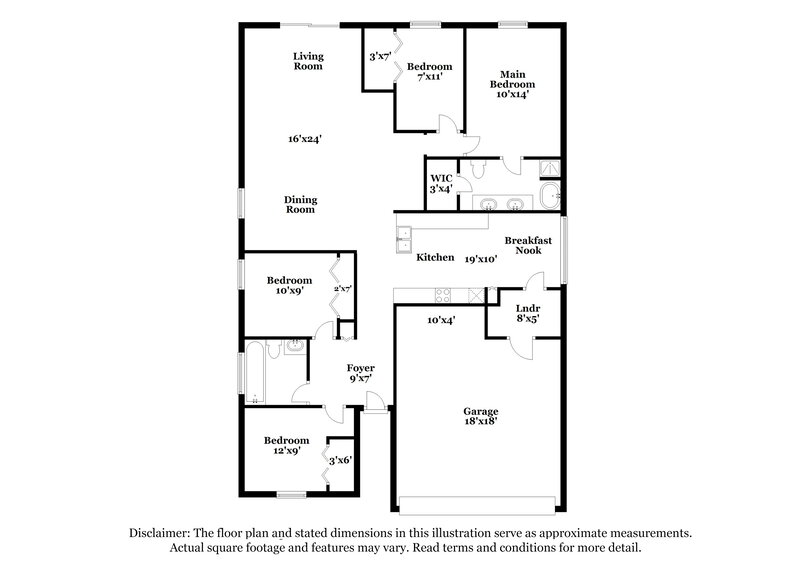 3,760/Mo, 2161 Fennell St Maitland, FL 32751 Floor Plan View