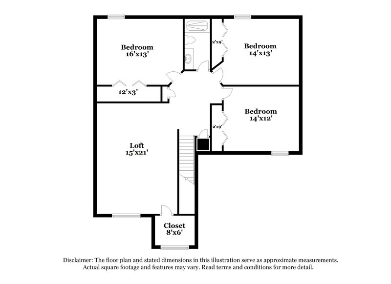 2,690/Mo, 1258 Epson Oaks Way Orlando, FL 32837 Floorplan View 2