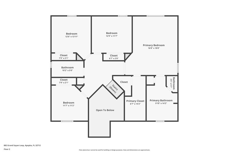 2,390/Mo, 882 Grand Sayan Loop Apopka, FL 32712 Floorplan View 2