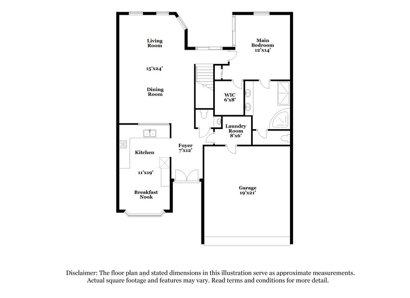 2,390/Mo, 2601 River Ridge Dr Orlando, FL 32825 Floor Plan View