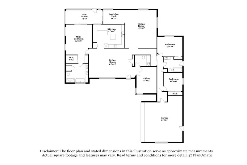2,445/Mo, 2071 Sawgrass Dr Apopka, FL 32712 Floor Plan View
