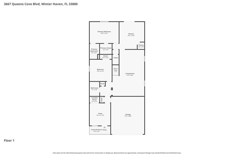 2,055/Mo, 3667 Queens Cove Blvd Winter Haven, FL 33880 Floor Plan View