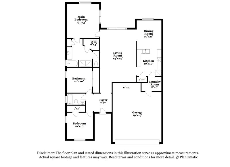 2,065/Mo, 2782 Boardwalk Way Tavares, FL 32778 Floor Plan View