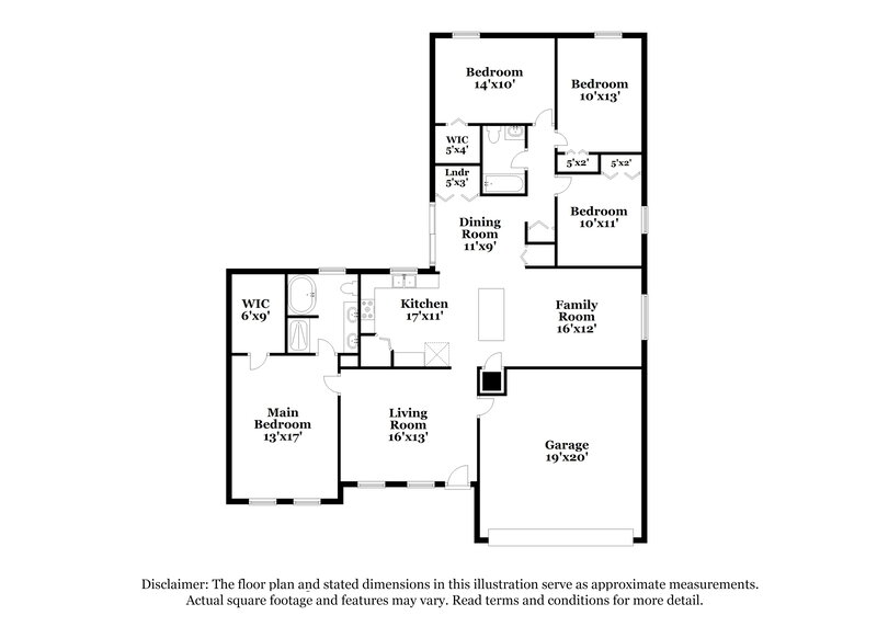 2,035/Mo, 3766 Fieldstone Cir Winter Haven, FL 33881 Floor Plan View