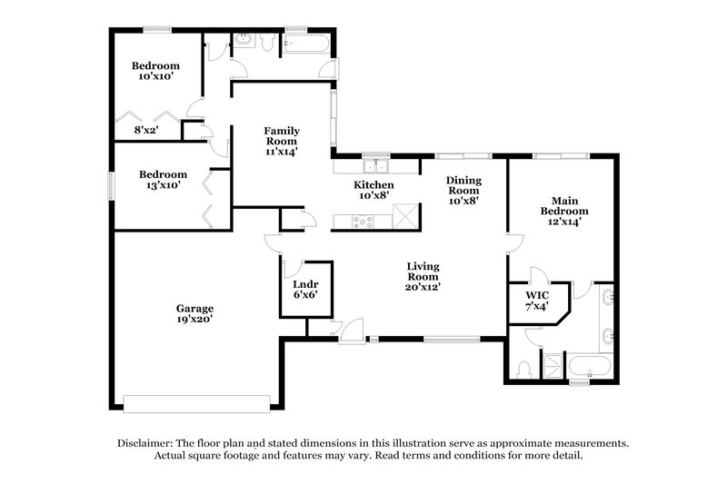 1,995/Mo, 85 Blackberry Creek Dr Saint Cloud, FL 34769 Floor Plan View