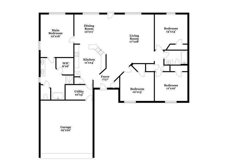 2,265/Mo, 1700 Southern Oak Loop Minneola, FL 34715 Floor Plan View