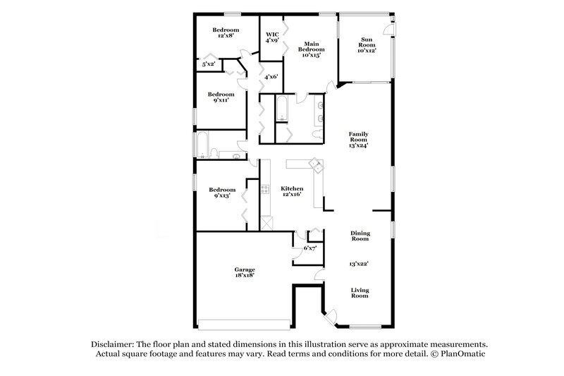 3,620/Mo, 2113 Carpathian Dr Apopka, FL 32712 Floor Plan View