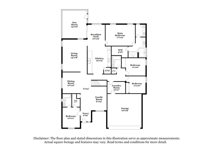 2,995/Mo, 878 Oak Chase Dr Orlando, FL 32828 Floor Plan View