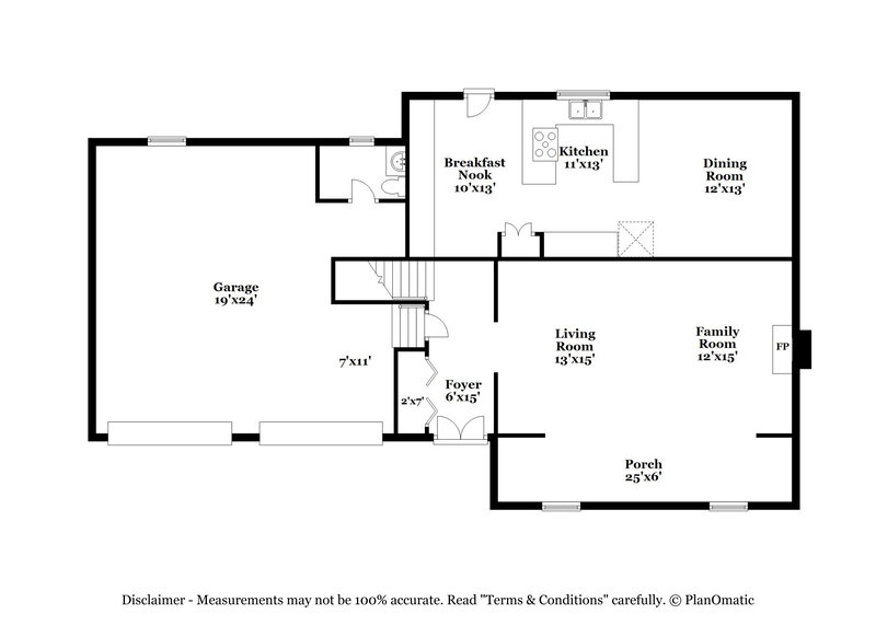 3,270/Mo, 2327 Tuscarora Trl Maitland, FL 32751 Floor Plan View