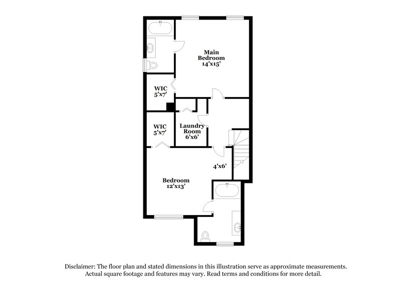 1,920/Mo, 901 Pine Pointe Ln Orlando, FL 32828 Floor Plan View