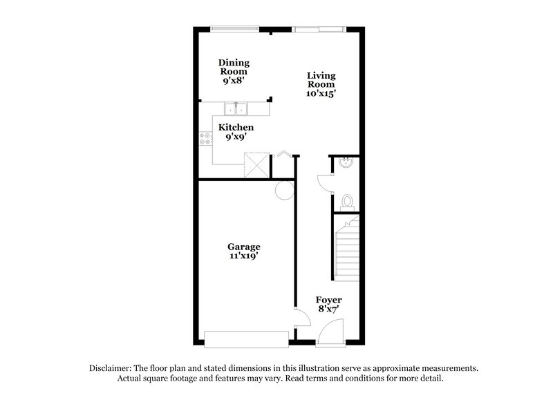 1,920/Mo, 901 Pine Pointe Ln Orlando, FL 32828 Floor Plan View 2