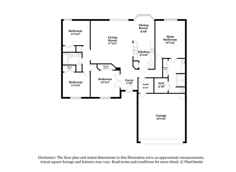 1,930/Mo, 822 Terranova Rd Winter Haven, FL 33884 Floor Plan View