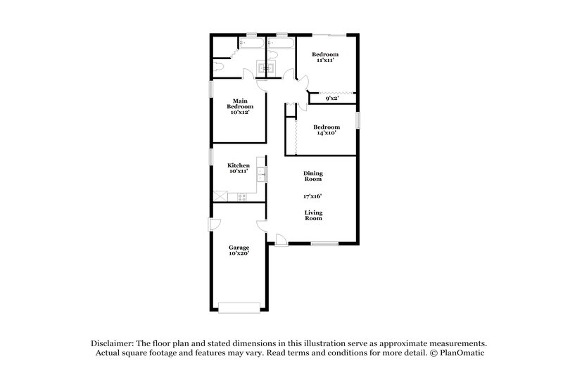 2,630/Mo, 3744 Dartford Dr Davenport, FL 33837 Floor Plan View