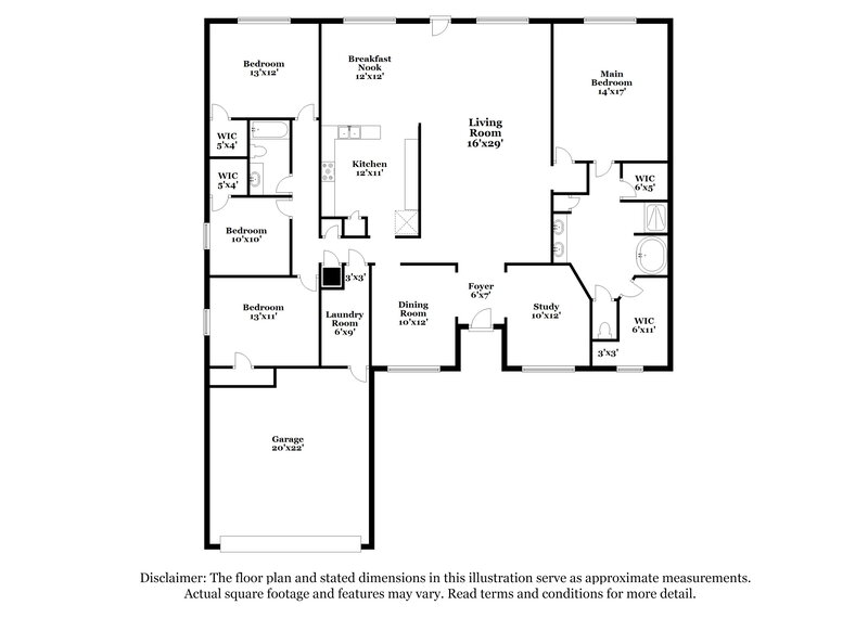 2,655/Mo, 1230 Stationside Dr Oakland, FL 34787 Floor Plan View