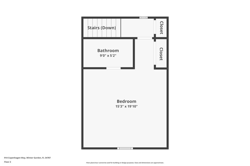 3,010/Mo, 914 Copenhagen Way Winter Garden, FL 34787 Floor Plan View 2