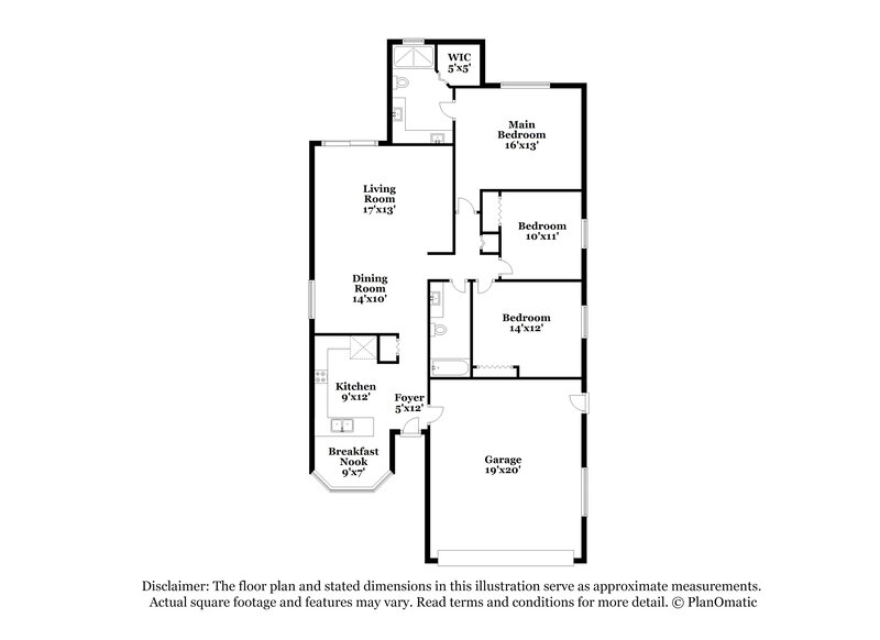 3,130/Mo, 10420 Cresto Delsol Cir Orlando, FL 32817 Floor Plan View