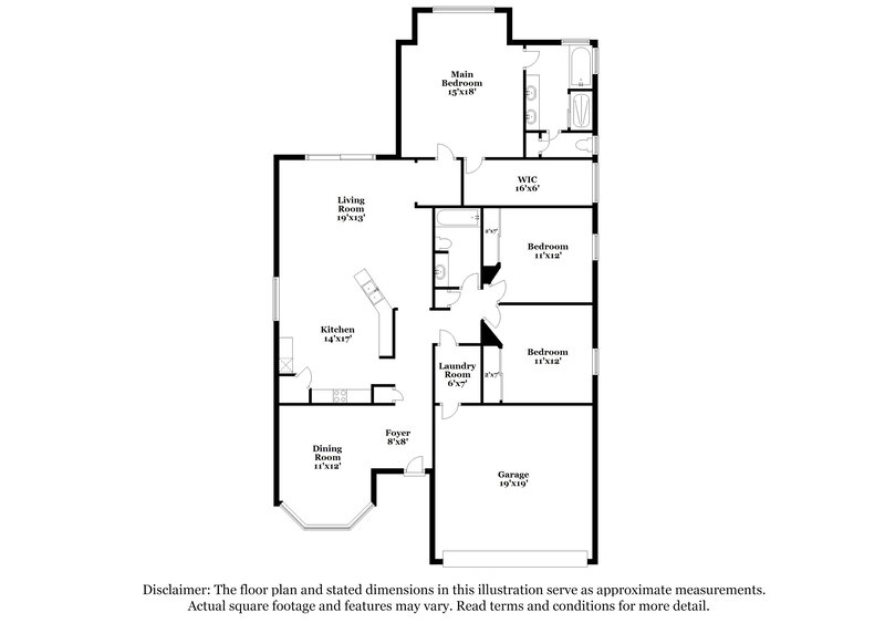 2,325/Mo, 202 Savannah Park Loop Casselberry, FL 32707 Floor Plan View