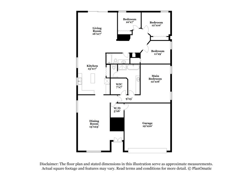 1,920/Mo, 2770 Eagle Canyon Dr S Kissimmee, FL 34746 Floor Plan View