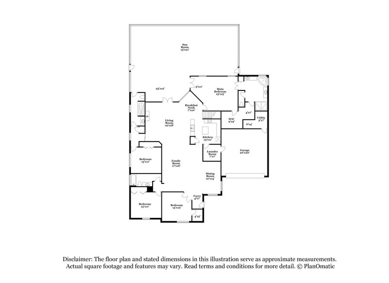 3,940/Mo, 726 Regina Cir Oakland, FL 34787 Floorplan View