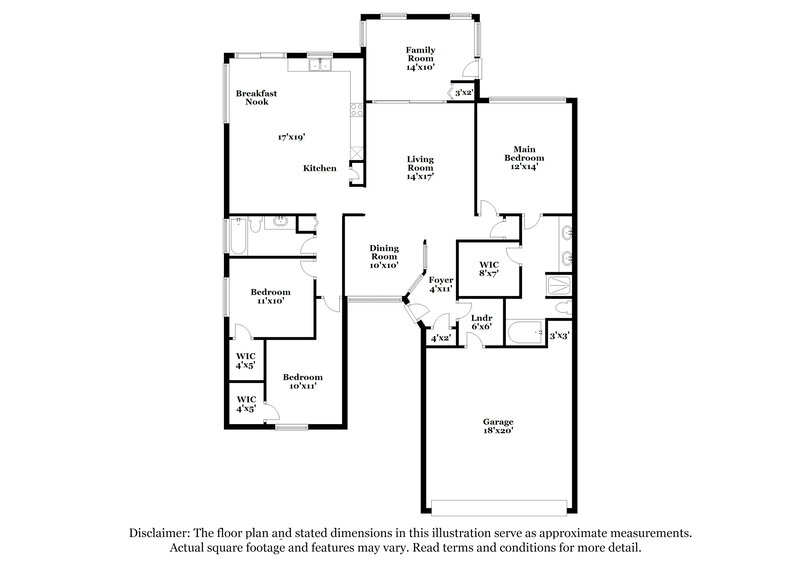 3,530/Mo, 321 Alba Ln Lake Mary, FL 32746 Floor Plan View