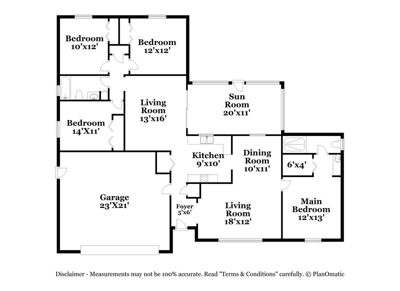 3,510/Mo, 1605 Colony Ave Kissimmee, FL 34744 Floor Plan View