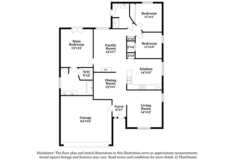3,170/Mo, 622 Queensbridge Drive Lake Mary, FL 32746 Floor Plan View