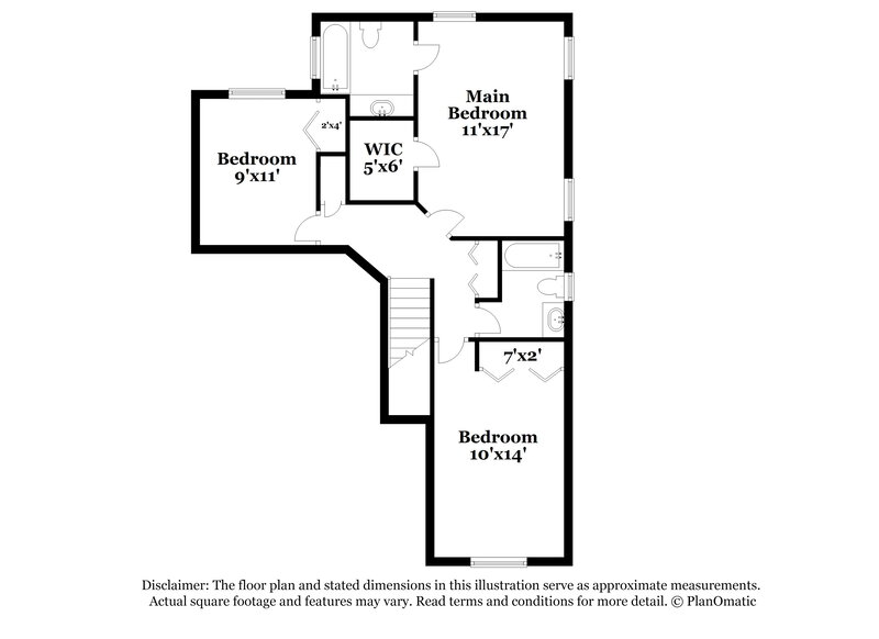 2,420/Mo, 7663 Sapphire Ln Orlando, FL 32822 Floor Plan View 2