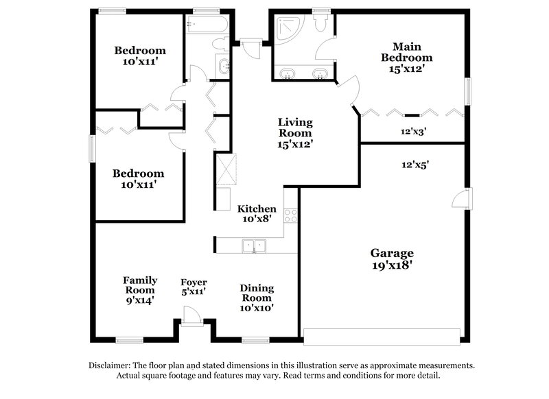 1,720/Mo, 205 Madalyn Ct Auburndale, FL 33823 Floor Plan View