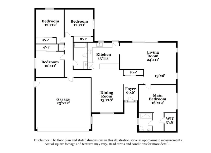 2,445/Mo, 818 Big Buck Cir Winter Springs, FL 32708 Floor Plan View