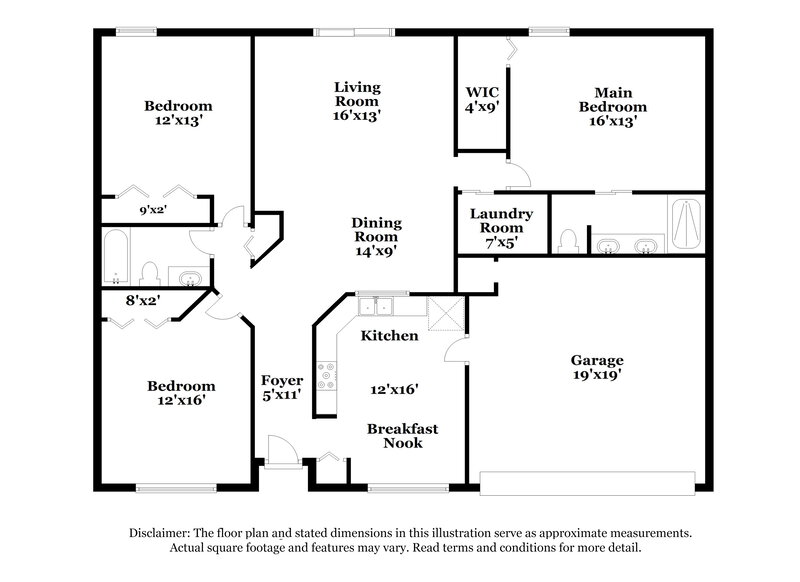 1,960/Mo, 195 Lake Thomas Dr Winter Haven, FL 33880 Floor Plan View