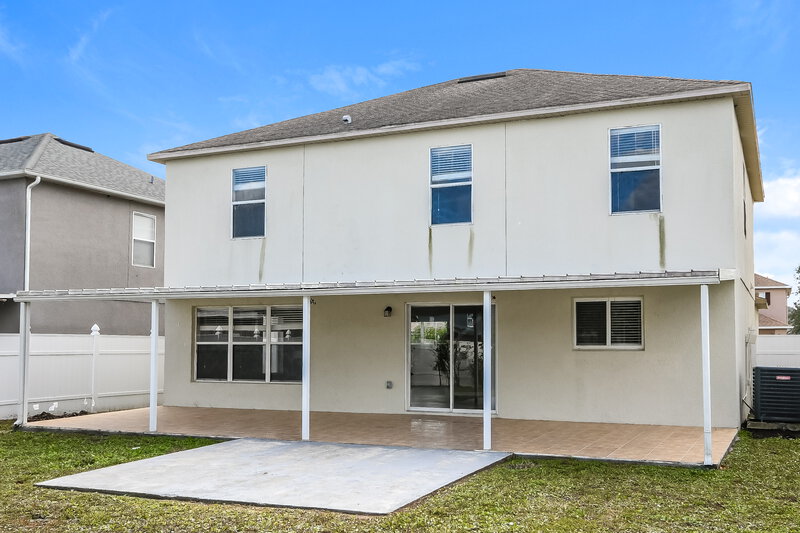 2,475/Mo, 4705 Willoughby St Kissimmee, FL 34758 Rear View