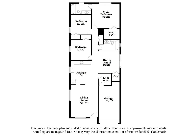 2,155/Mo, 9565 Violet Drive Orlando, FL 32824 Floor Plan View