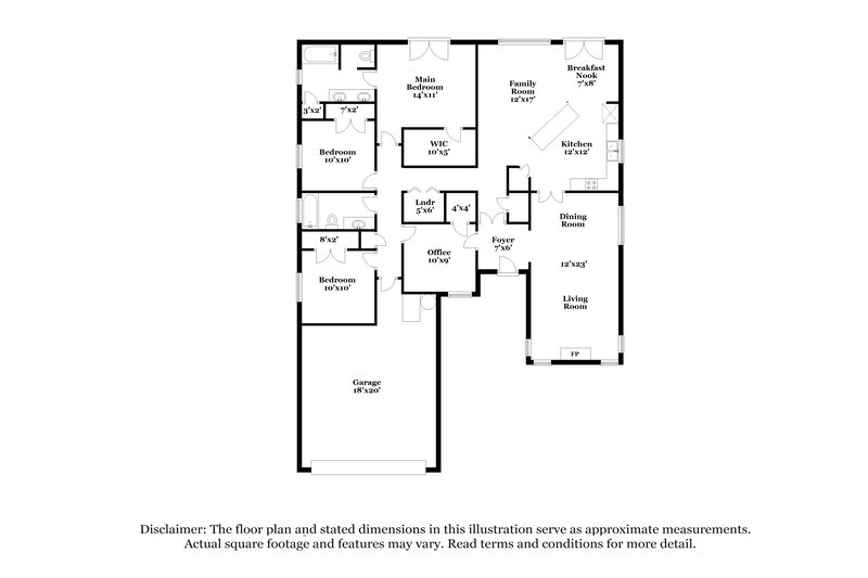 2,740/Mo, 534 S Sundance Drive Lake Mary, FL 32746 Floor Plan View
