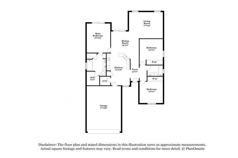 2,165/Mo, 706 Auburn Preserve Blvd Auburndale, FL 33823 Floor Plan View