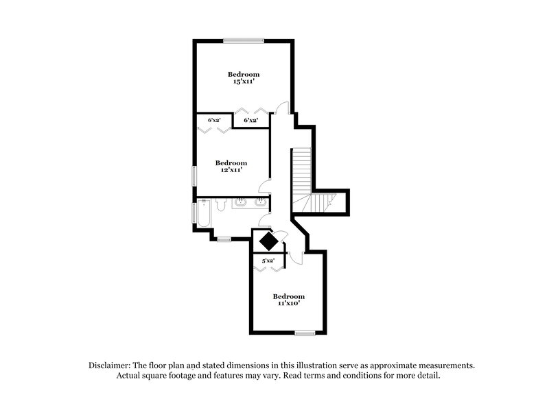 2,645/Mo, 1270 Creekview Court Saint Cloud, FL 34772 Floorplan View 2