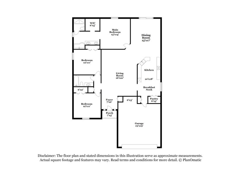 1,785/Mo, 1767 Eagle Pines Circle Eagle Lake, FL 33839 Floor Plan View